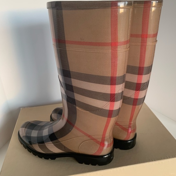 Burberry Preowned Rain boots 38 - Picture 4 of 7